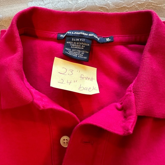 Ralph Lauren raspberry polo - Picture 7 of 9